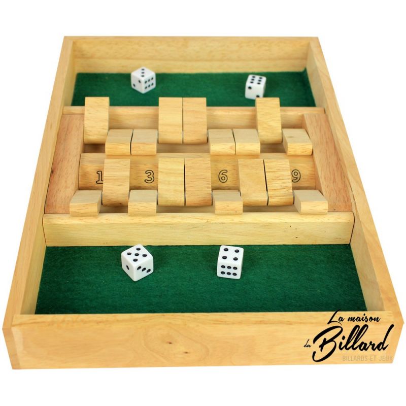 Shut The Box Joueurs D Couvrez Le Fermez La Boite