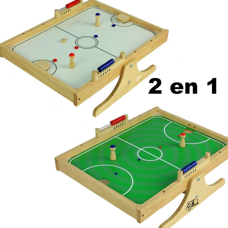 Quickick, le jeu 2 en 1 de Football magnétique et de Air hockey