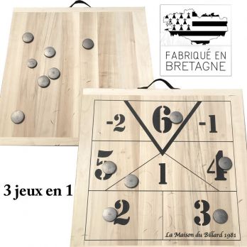 Platoh! Roule Boule, jeu d'adresse en bois éco-design fabrication