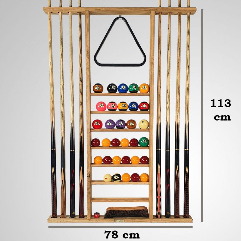 Porte-queue de billard 8 trous support dangle en bois moderne porte-queues  de billard pour