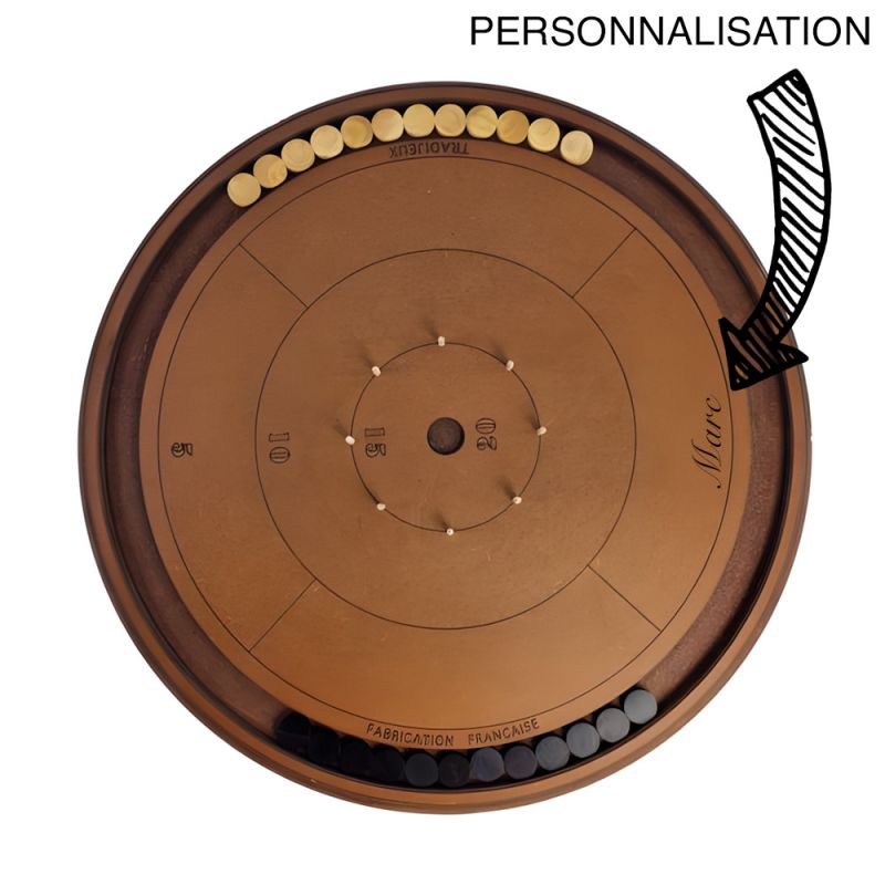 Crokinole personnalisable