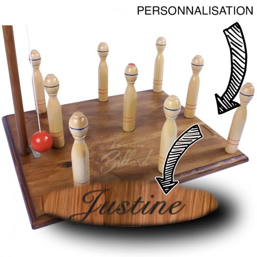 jeu en bois Birinic personnalisable