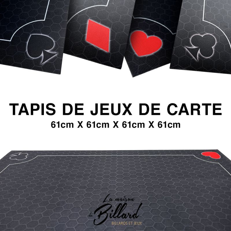 Le beau tapis de jeux de carte, Belote et autres