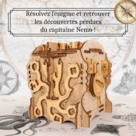 Cluebox Nautilus – Un Escape Game de poche inspiré de Jules Verne