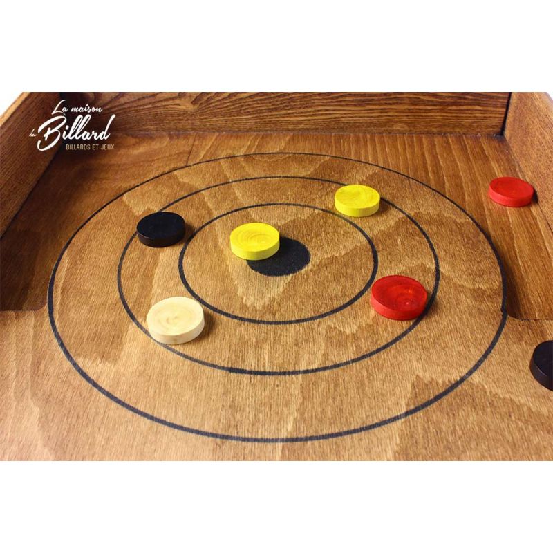 Pétanque de table : Un jouet en bois pour faire jouer petits et