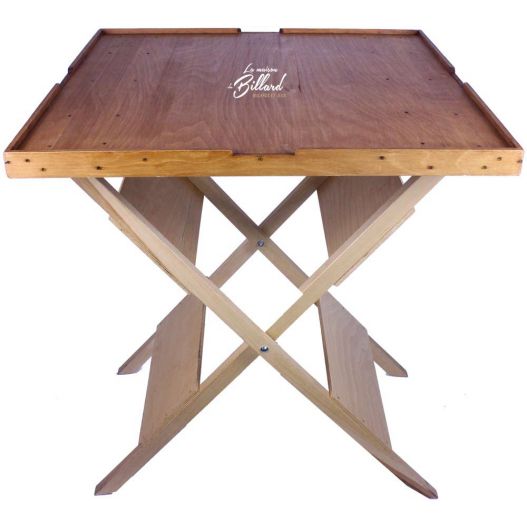 table de jeux en bois