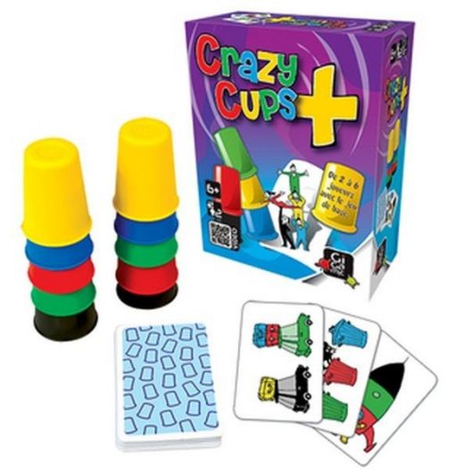 Crazy cups + le jeu d'observation et de rapidité pour toute la famille
