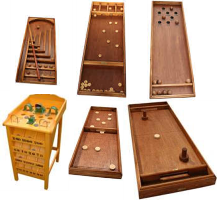 anciens jeux en bois